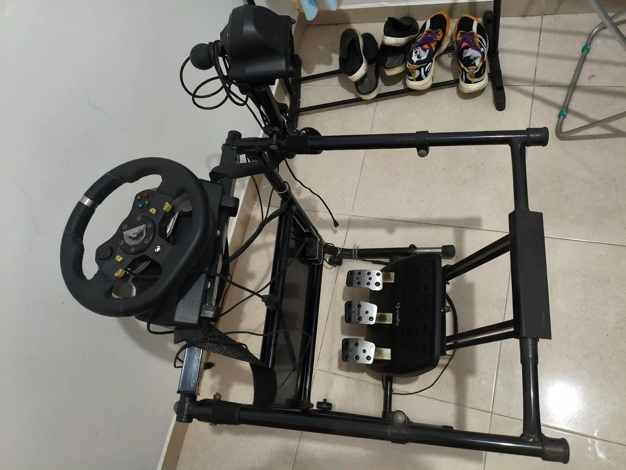 Logitech g920 + câmbio+ cockpit águia  - Foto 3