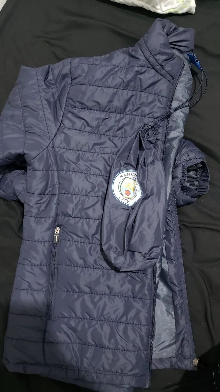 Jaqueta Man City Original Perfeita - Foto 4