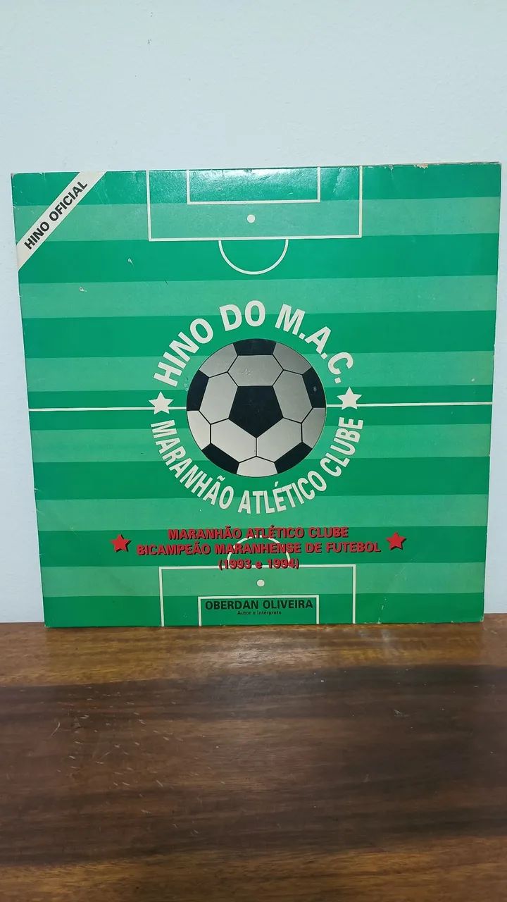 Disco de vinil Maranhão Atlético Clube 