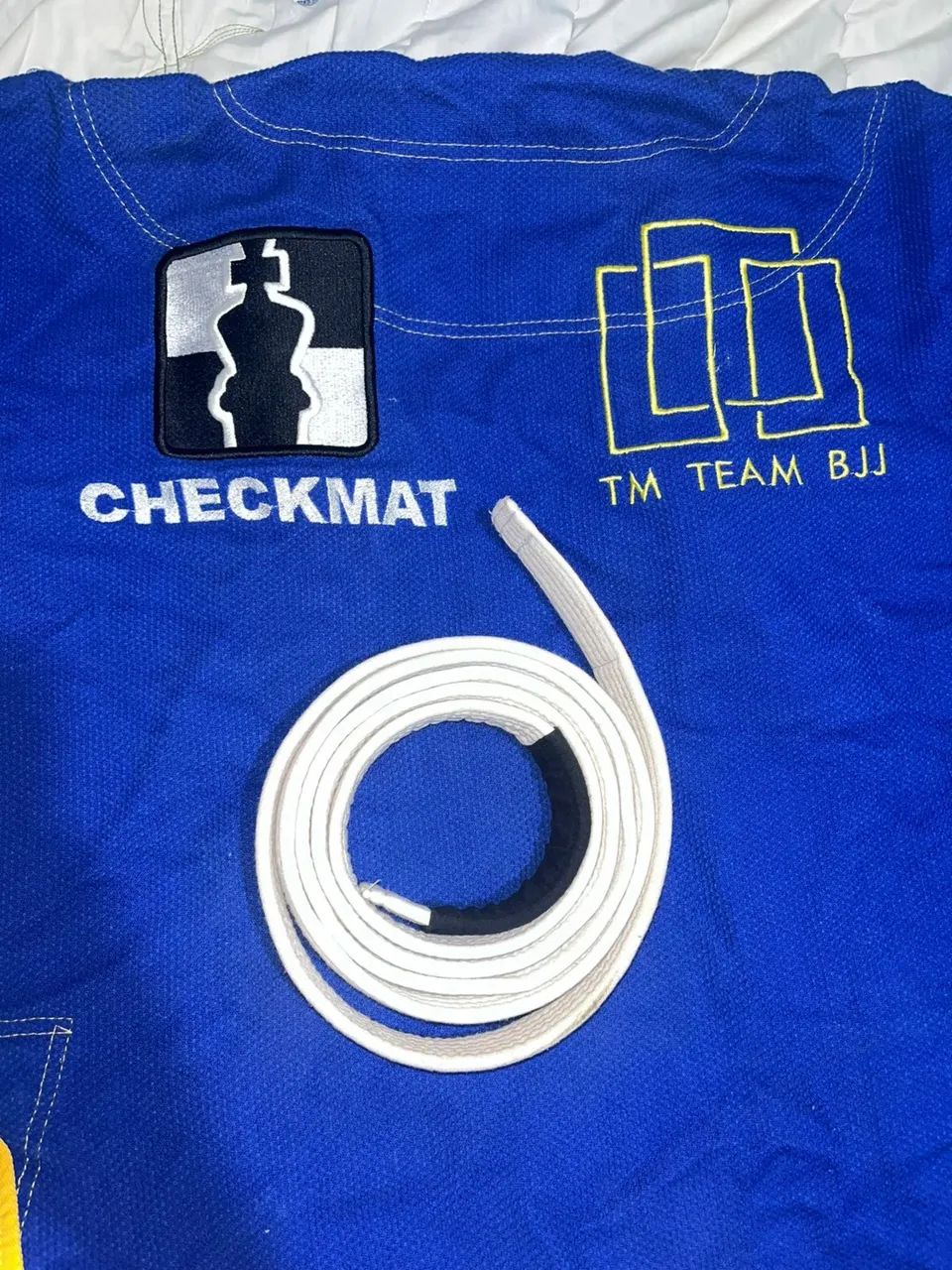 Kimono Checkmat com faixa  - Foto 3