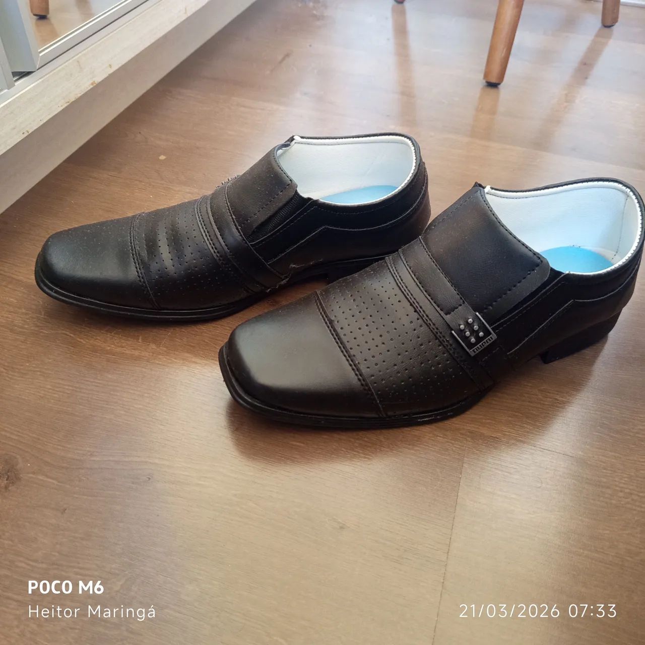 Sapato casual preto 
