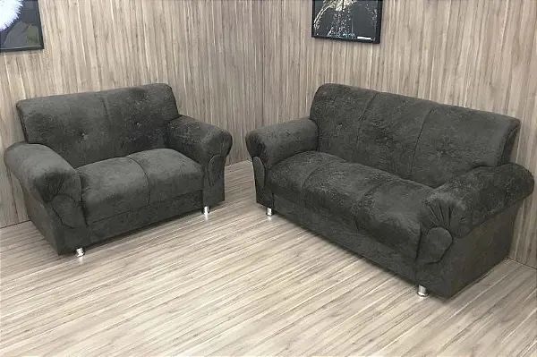 Conjunto Sofá de 2 e 3 Lugares Fortaleza