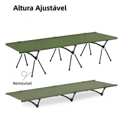 Cama dobrável camping da Bask nova!