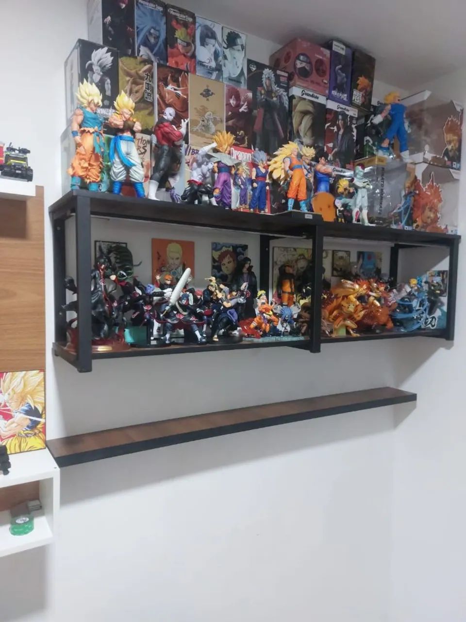 Prateleiras estilo industrial 
