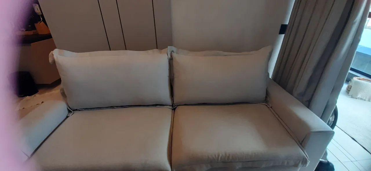 Vendo almofadas grandes para sofá  - Foto 2