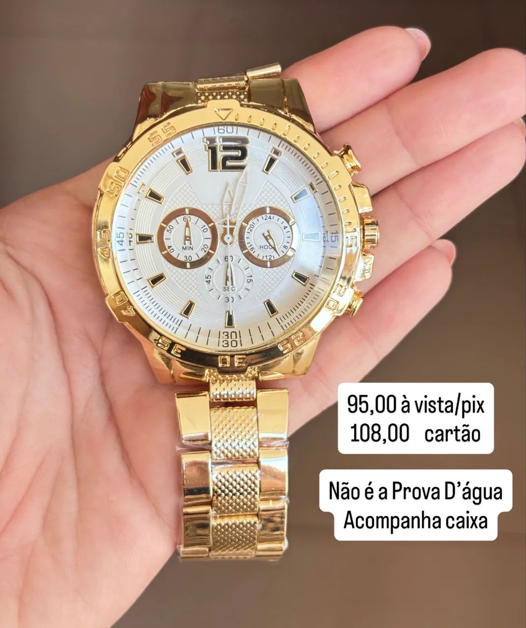 Relógio Masculino Disponível  - Foto 3