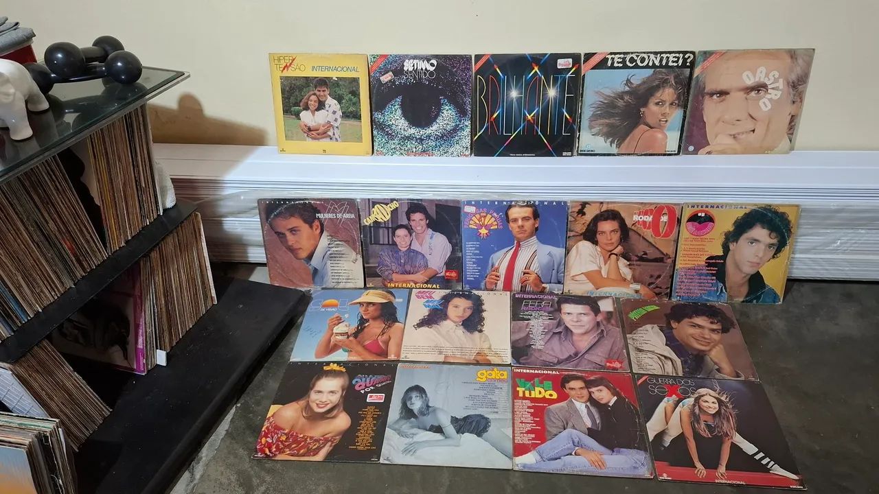 Discos de vinil lote com 314 discos - Foto 5