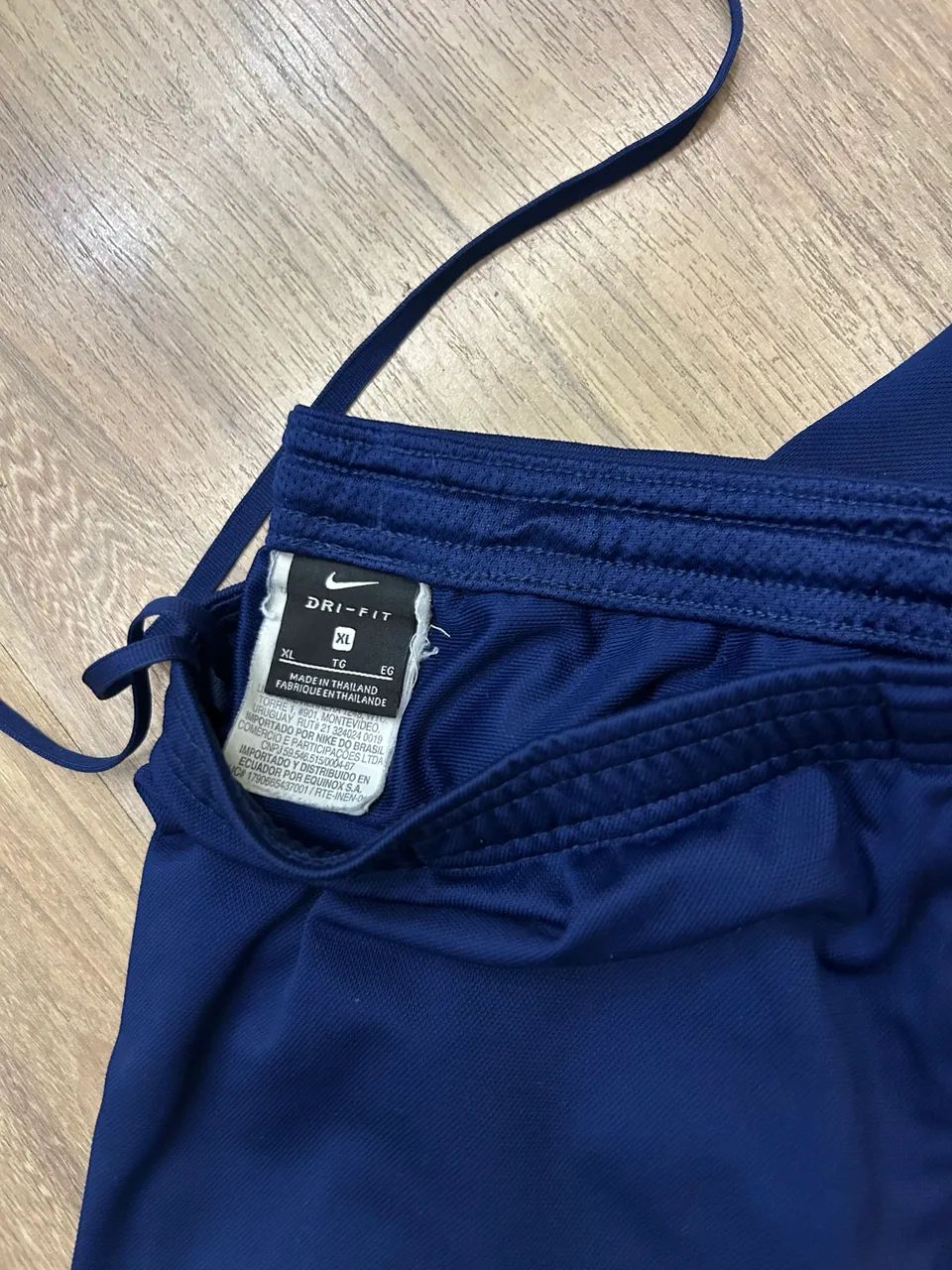 Conjunto Nike dri fit azul com laranja  - Foto 3