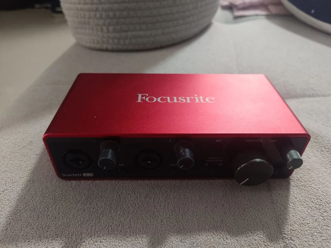 Interface Focusrite Scarlett 2i2