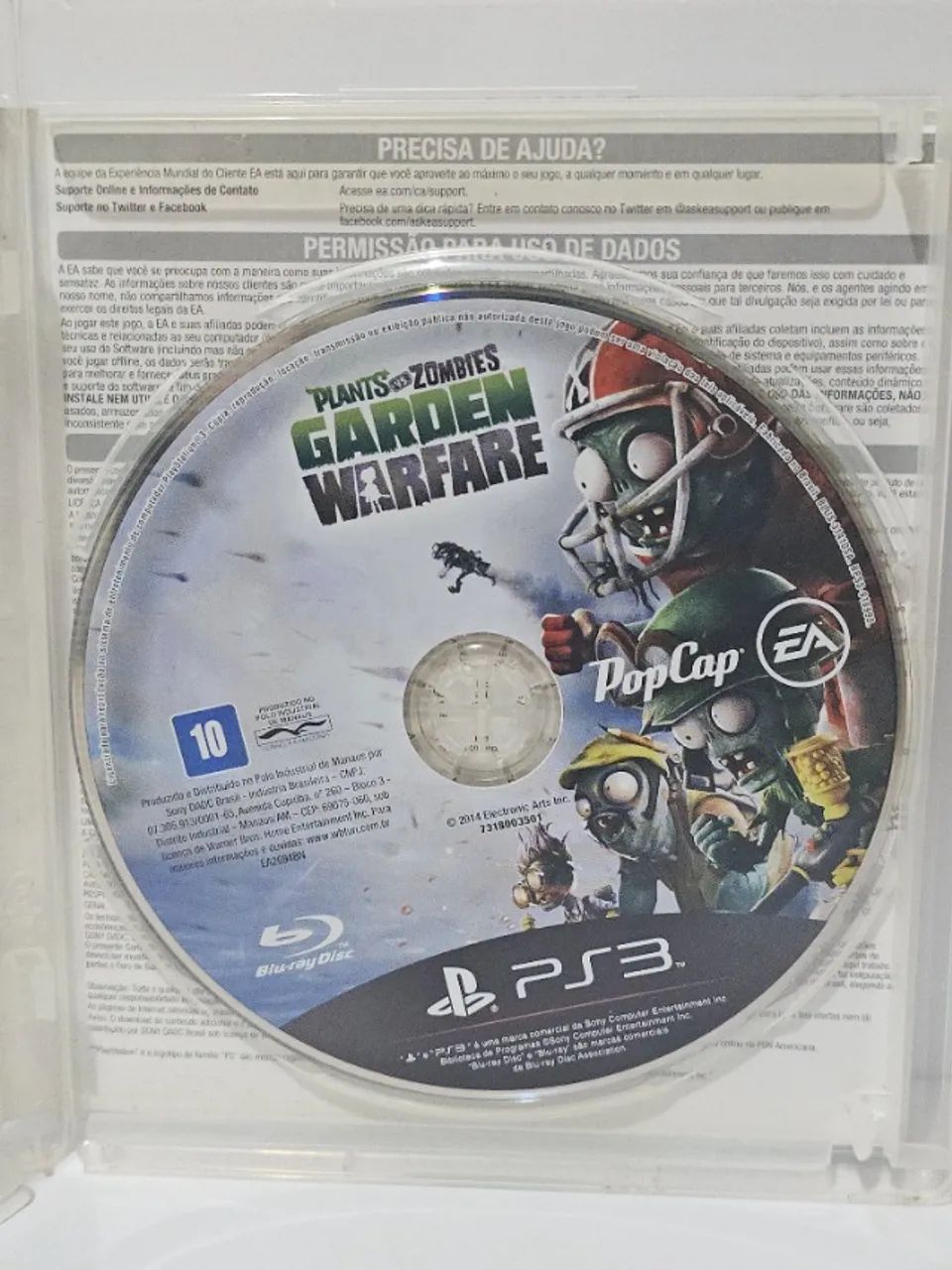 Plants Vs Zombies Garden Warfare - Ps3 Mídia Física - Foto 5