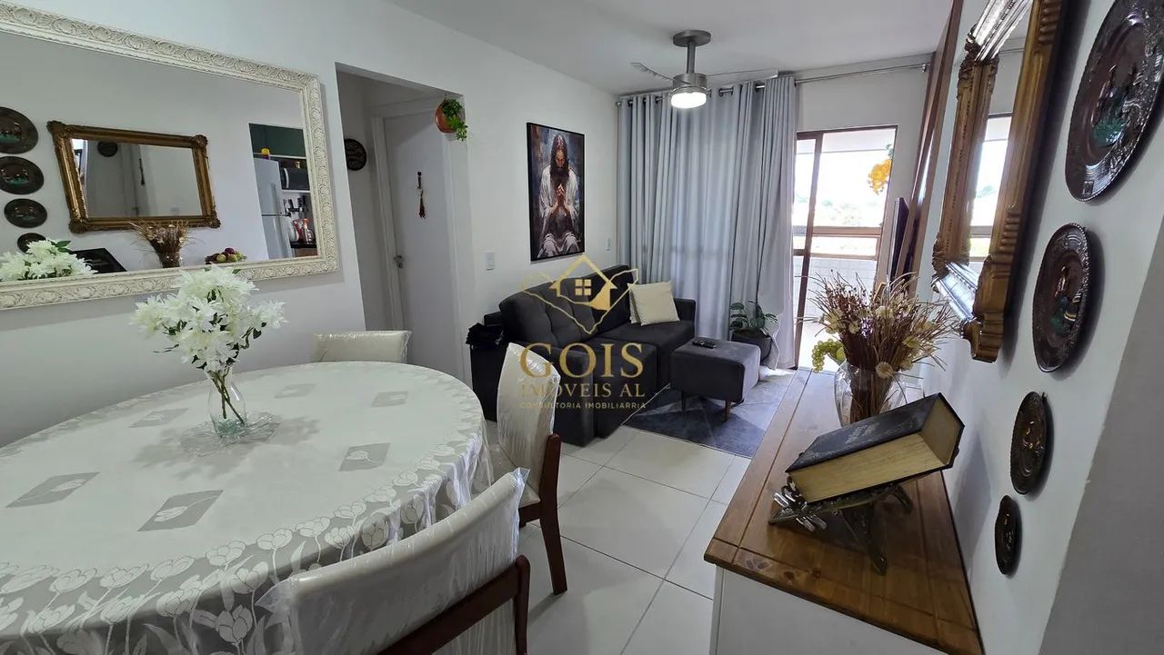 Apartamento 3 Quartos com Varanda Gourmet  Murilópolis  Mobiliado  65m²