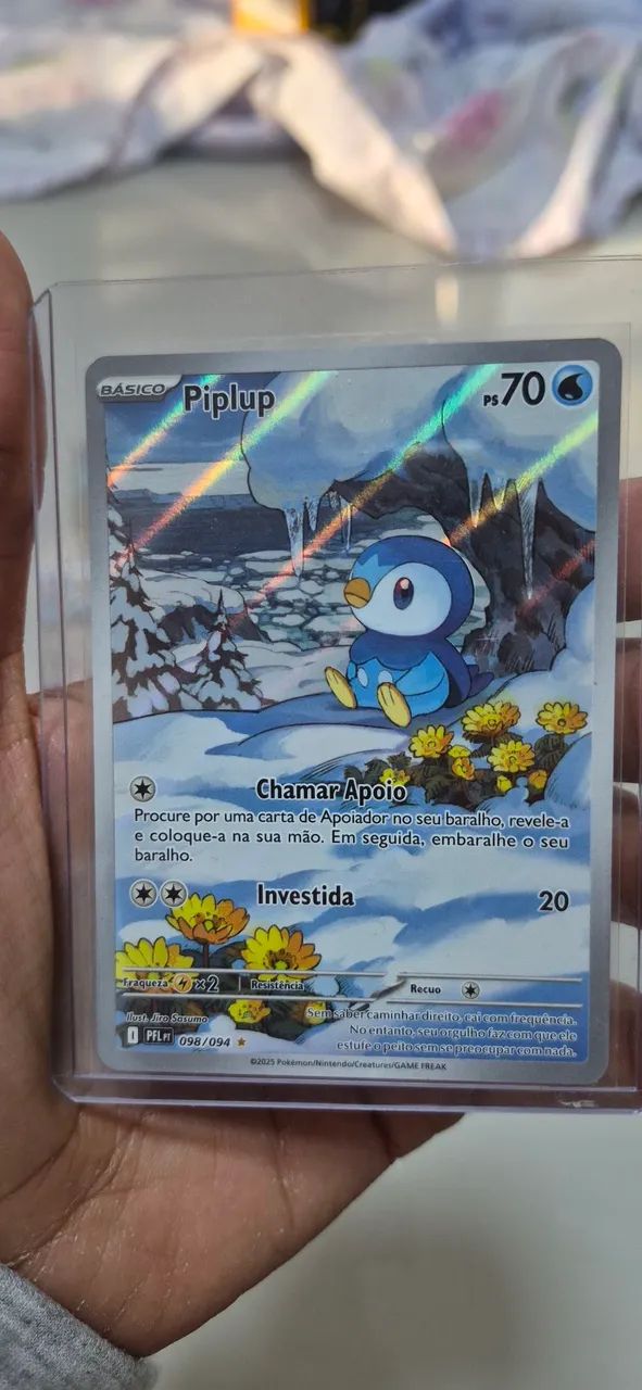 Carta pokemon Piplup 