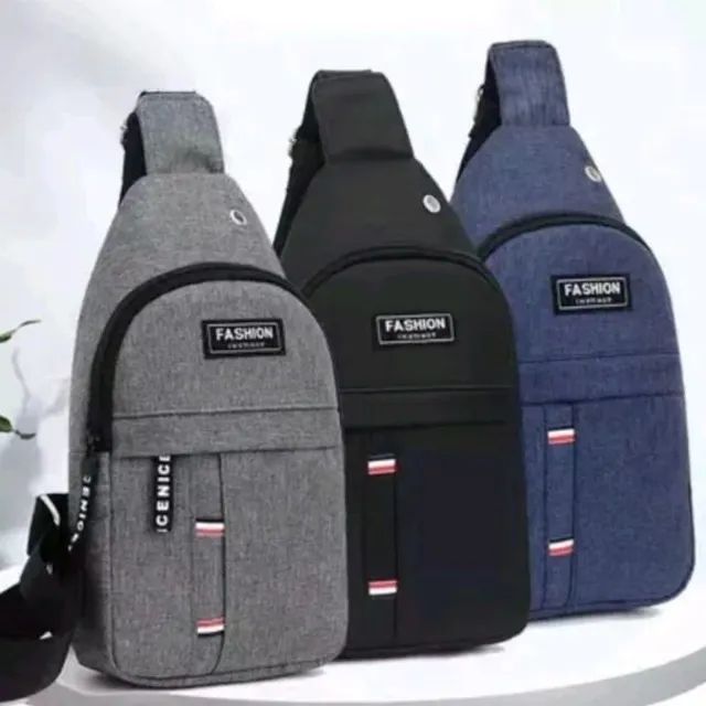 Bolsa Mochila De Peito Tiracolo Pochete Bolsa Impermeável Transversal Masculina/feminina
