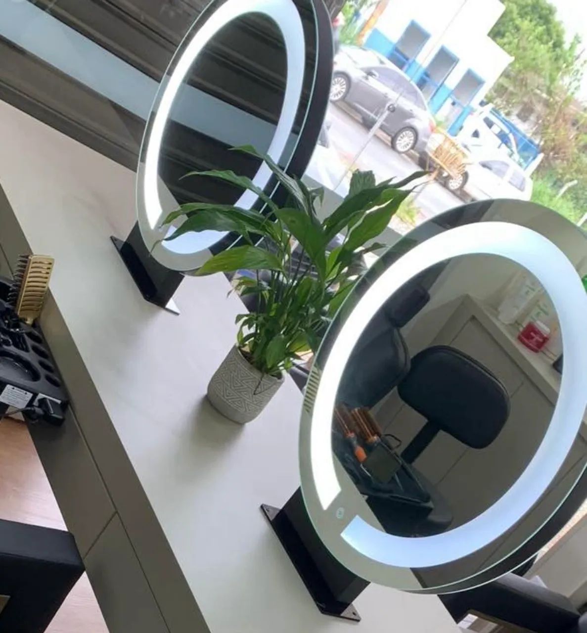 Dois espelhos duplos com Led  - Foto 2