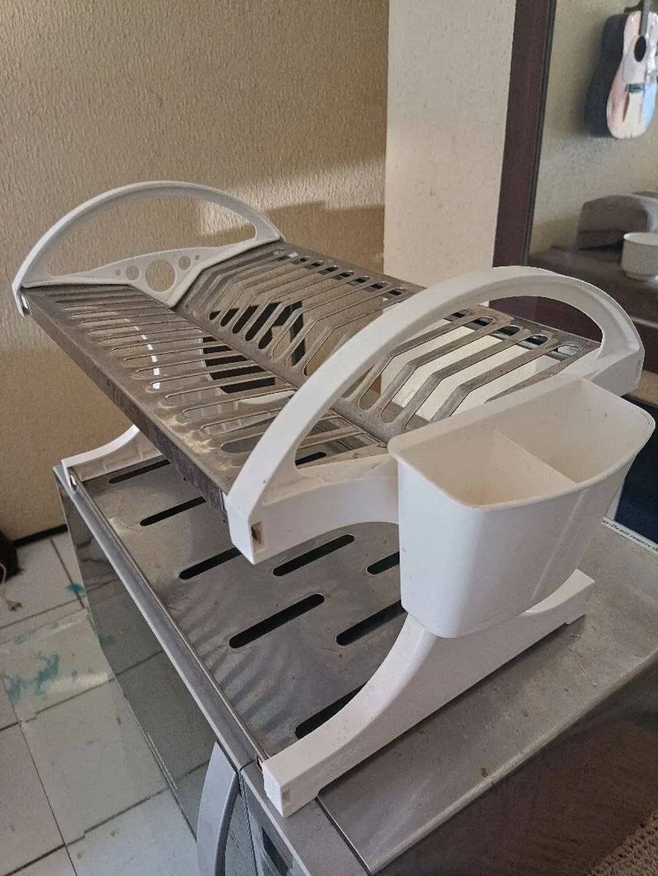 Escorredor de louça e talher inox - Foto 2