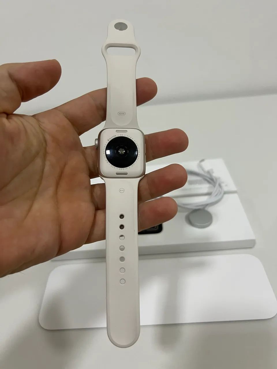 Apple Watch SE 3 40 mm branco  - Foto 5