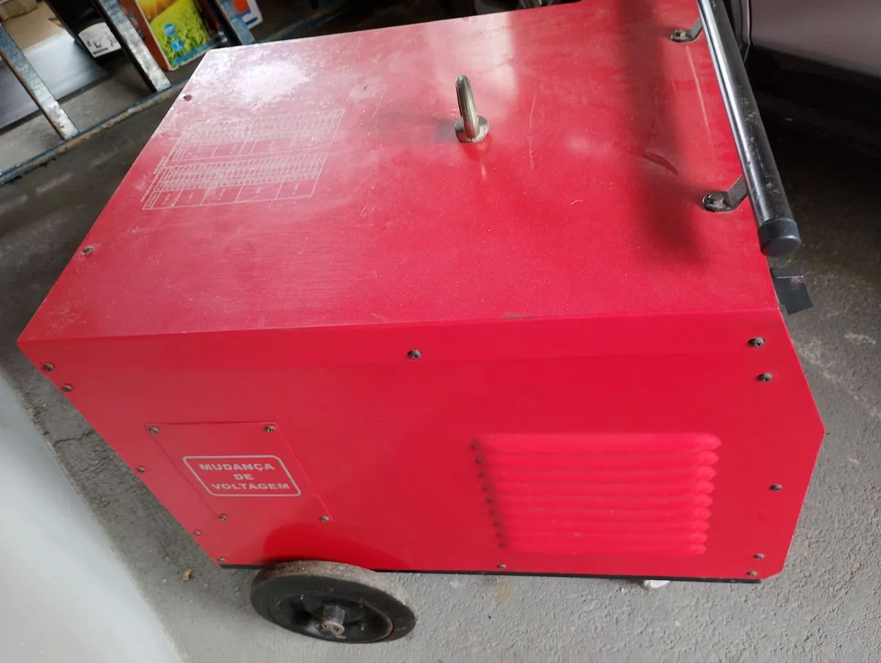 Vendo máquina de solda retificadora trifásica bambozzi 450 amperes  - Foto 4