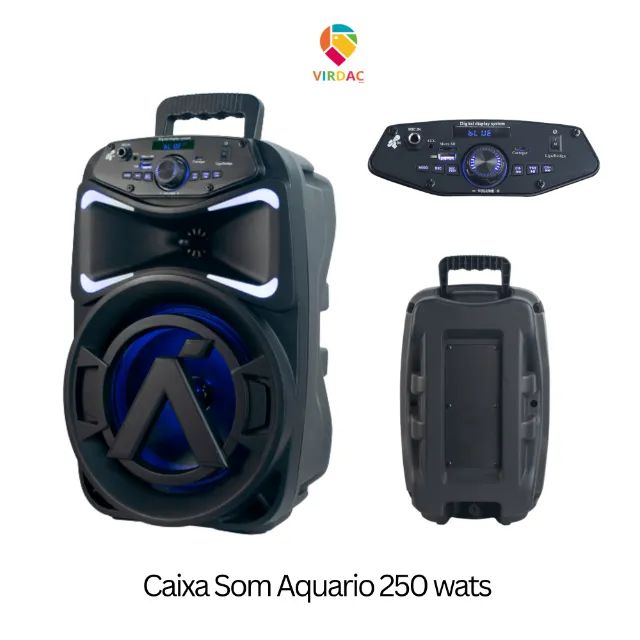 Caixa de Som Hype 250 Wats Bluetooth USB