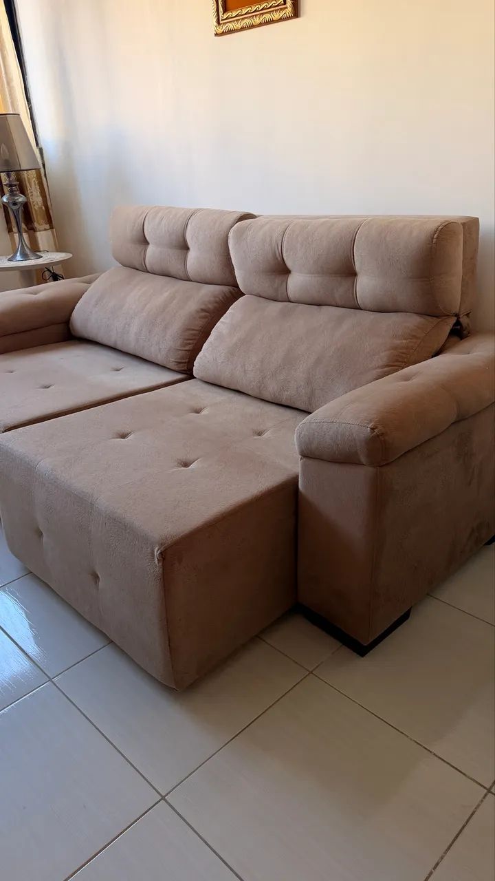 Vendo sofá retrátil semi novo - Foto 2