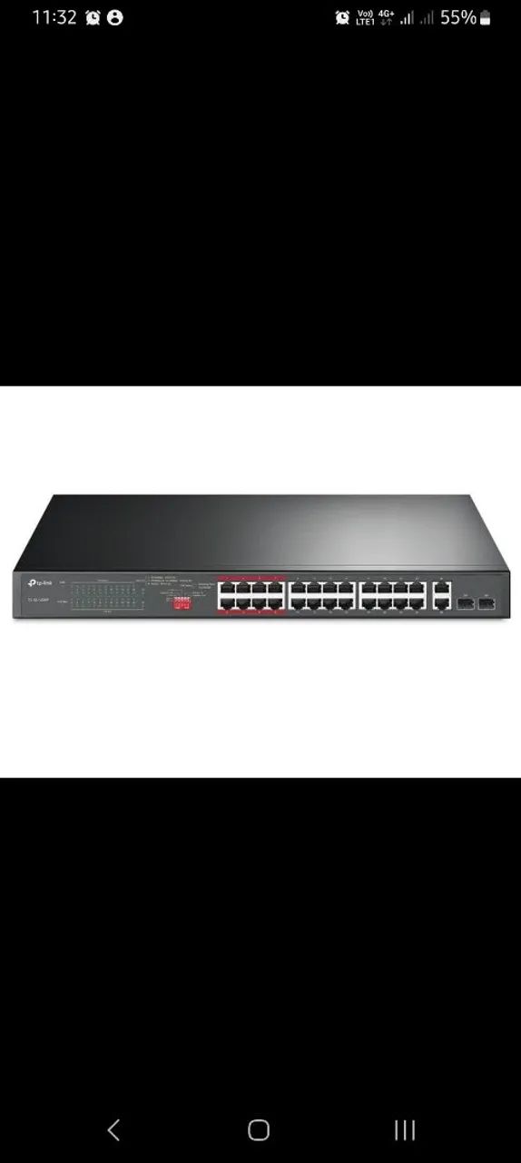 SWITCH POE TP LINK 24P