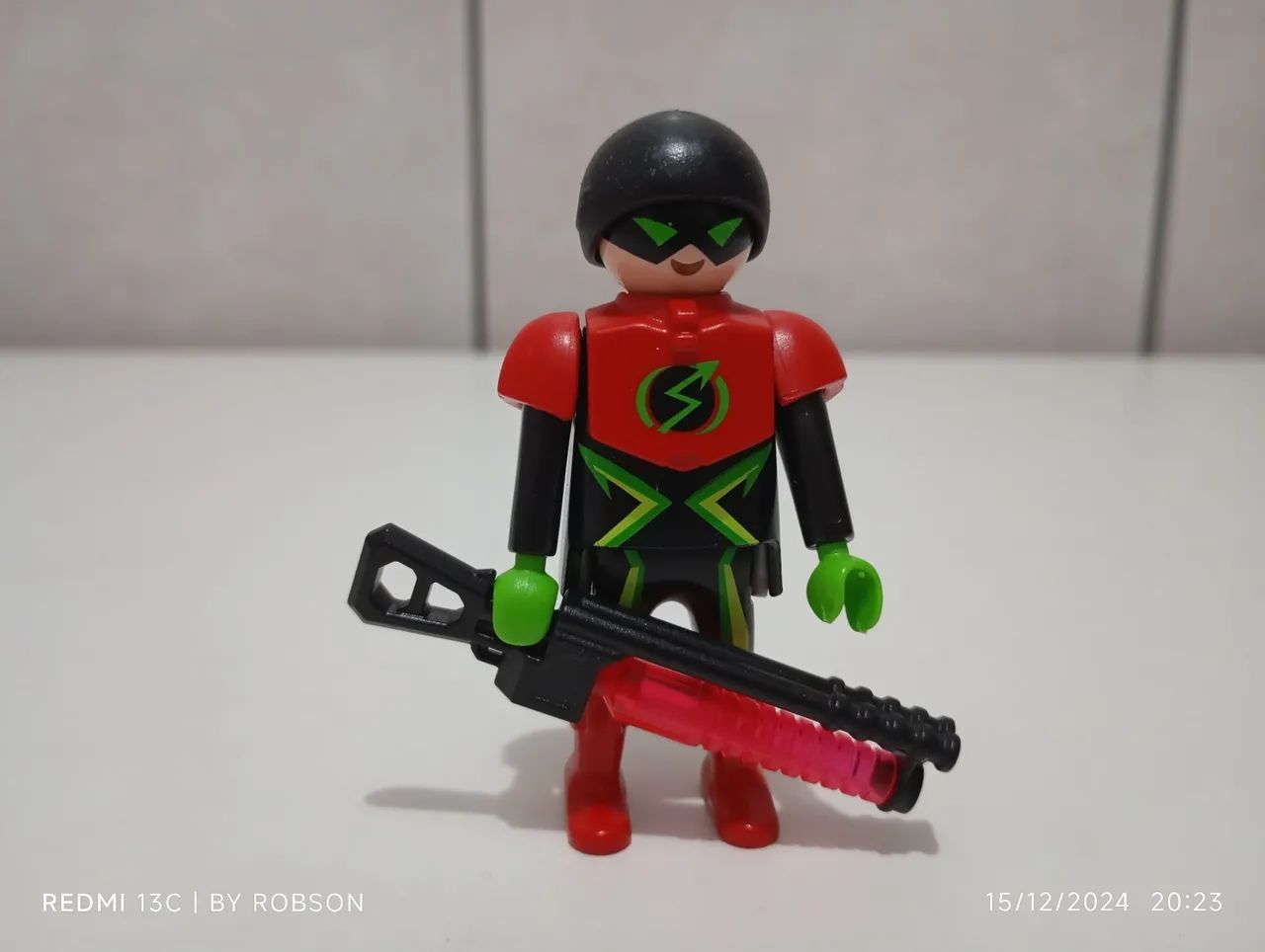 Playmobil soldado espacial boneco