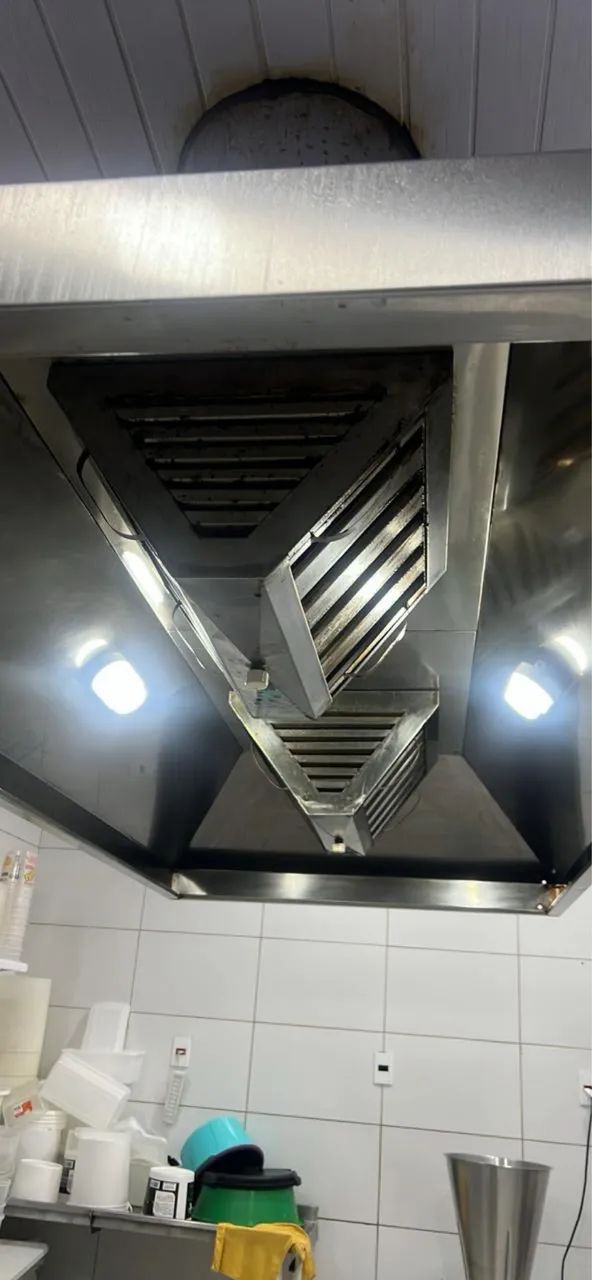 Coifa industrial + chapa lanche  - Foto 2