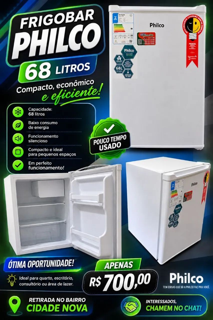 Frigobar 68l