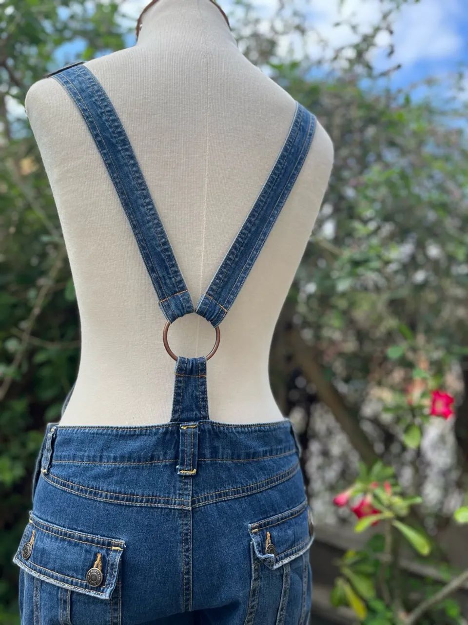 Macacão jeans vintage - Foto 2