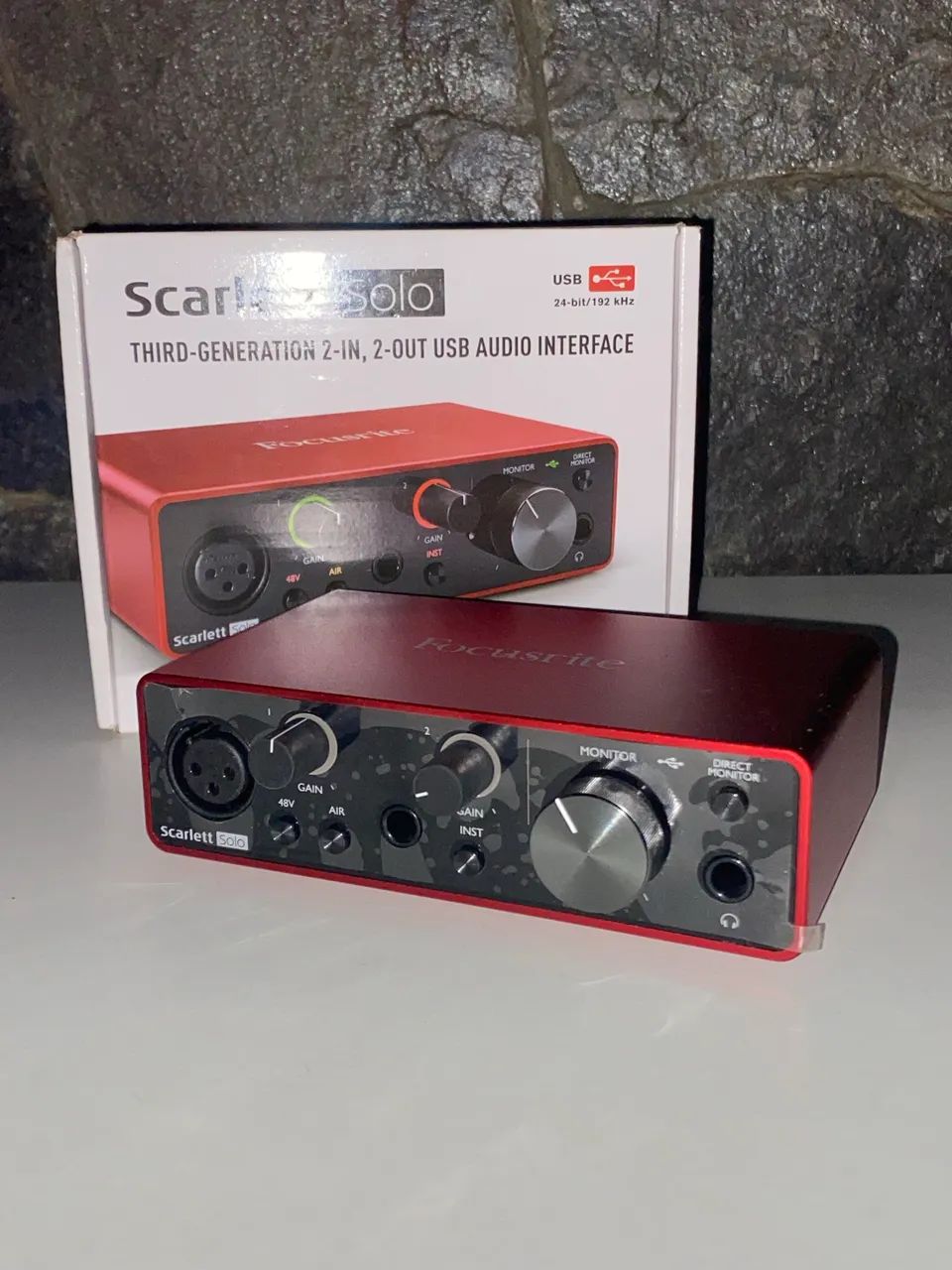 Interface Scarlett Solo 3rd Gen