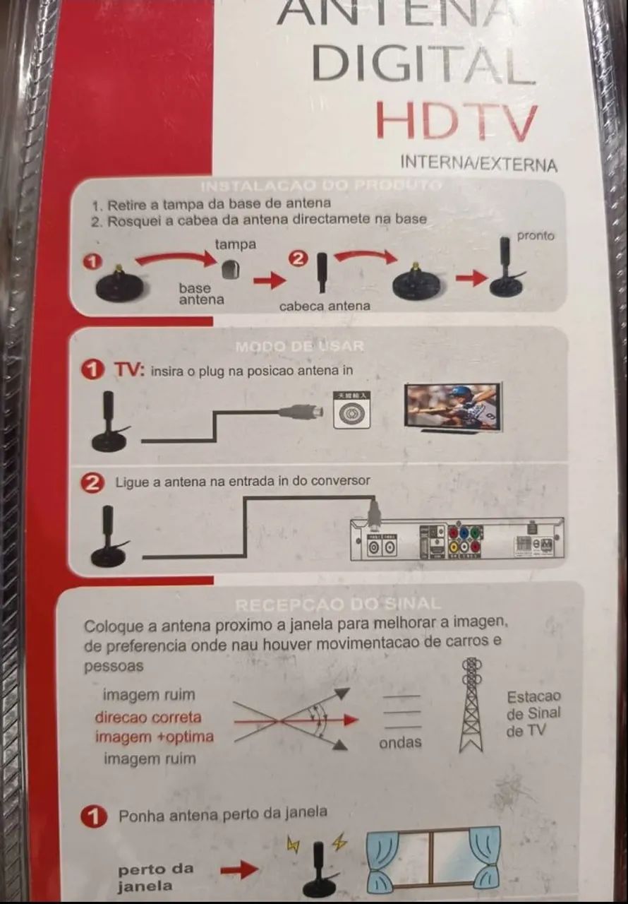 Antena para TV digital  - Foto 2