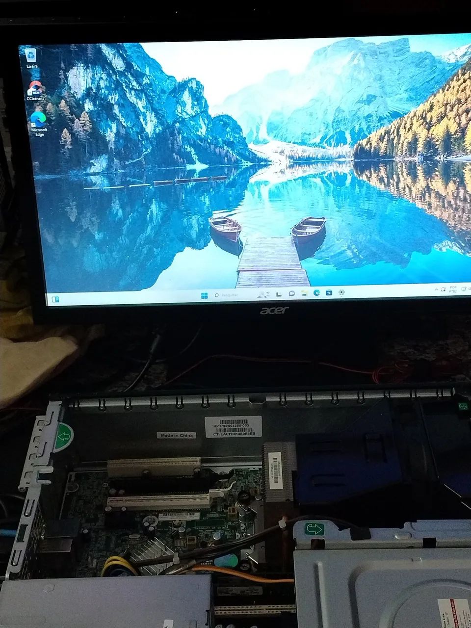 Desktop HP compag 8200  I5-2400.