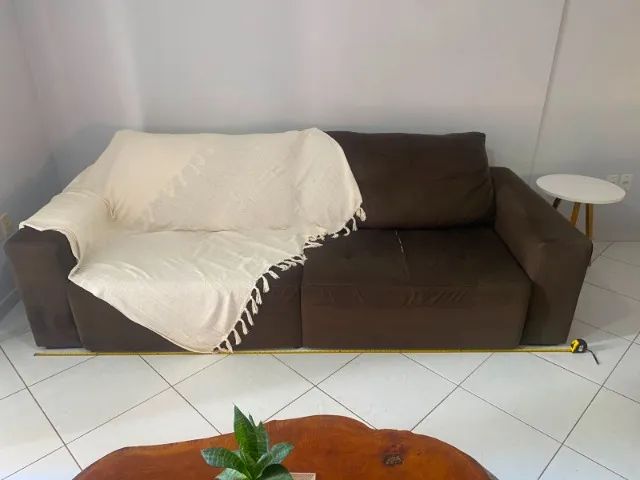 Vendo Sofá Retrátil Gigante  - Foto 3