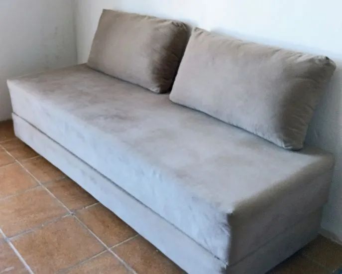 SOFÁ CAMA 3 MESES DE USO 450,00 - Foto 4