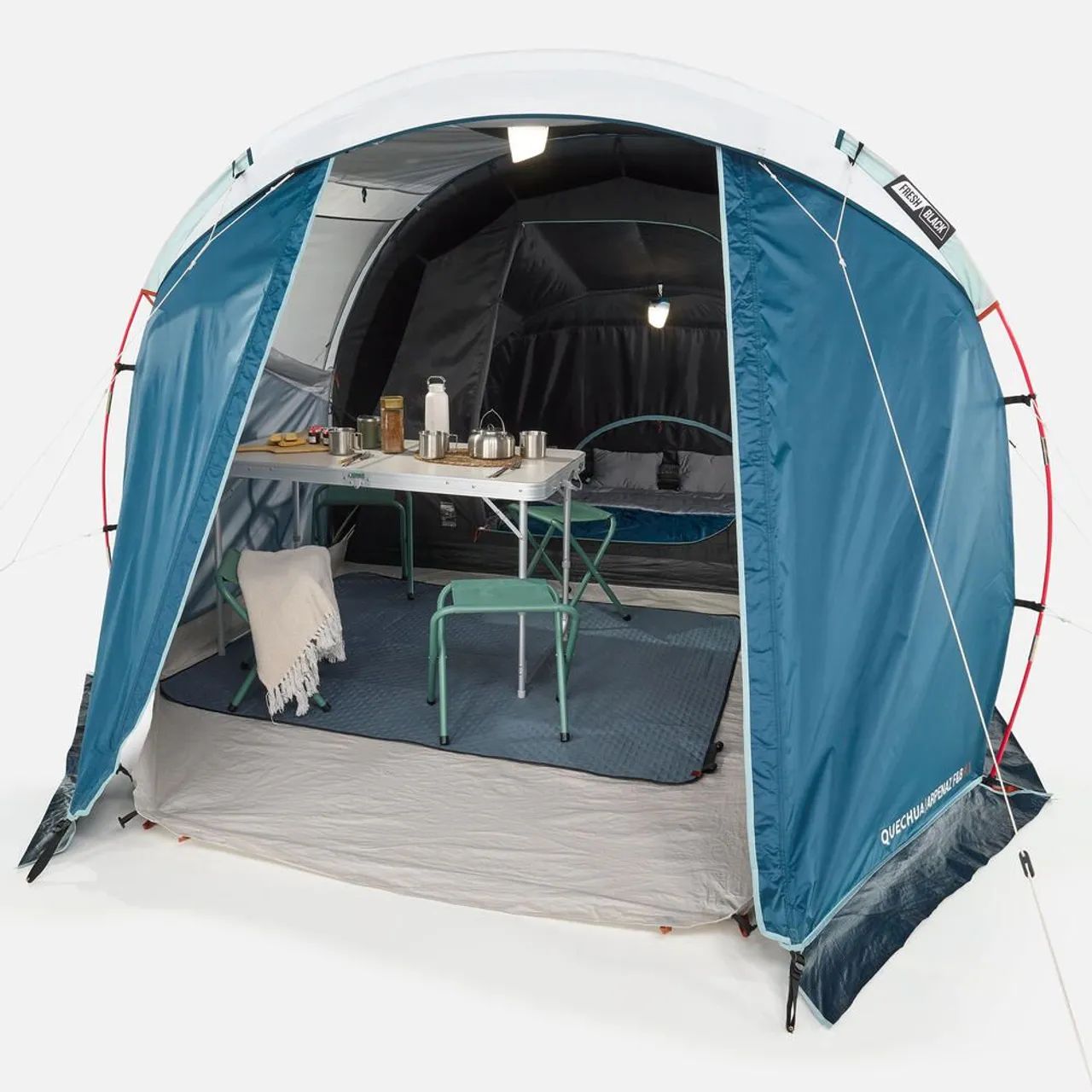 Barraca Camping Quechua Arpenaz 4.1 FreshBlack - Foto 3