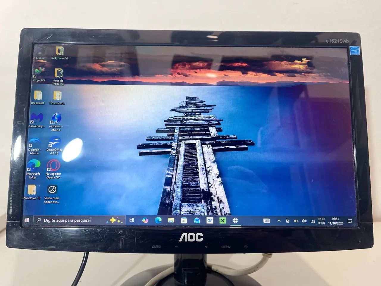 Monitor Aoc 16 polegadas  - Foto 3