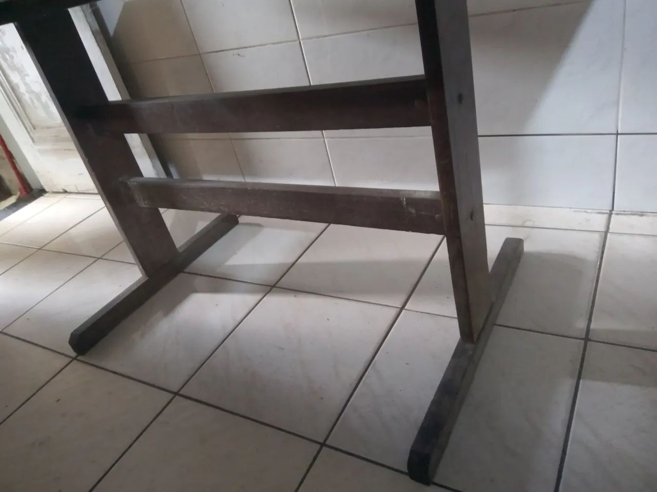 Mesa de madeira Jacarandá 1,35×73 - Foto 2