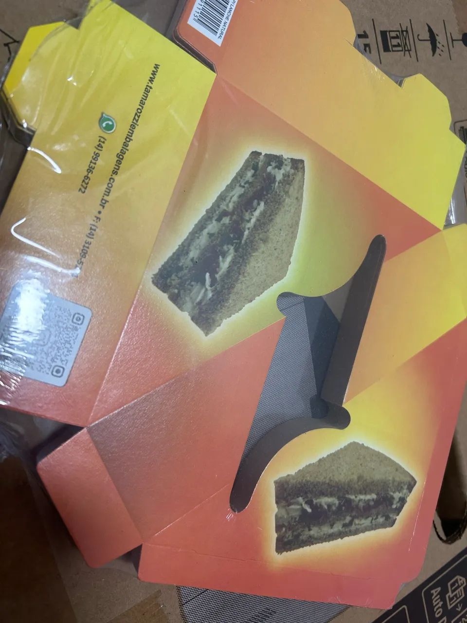 Embalagem caixinha para lanche natural - Foto 2