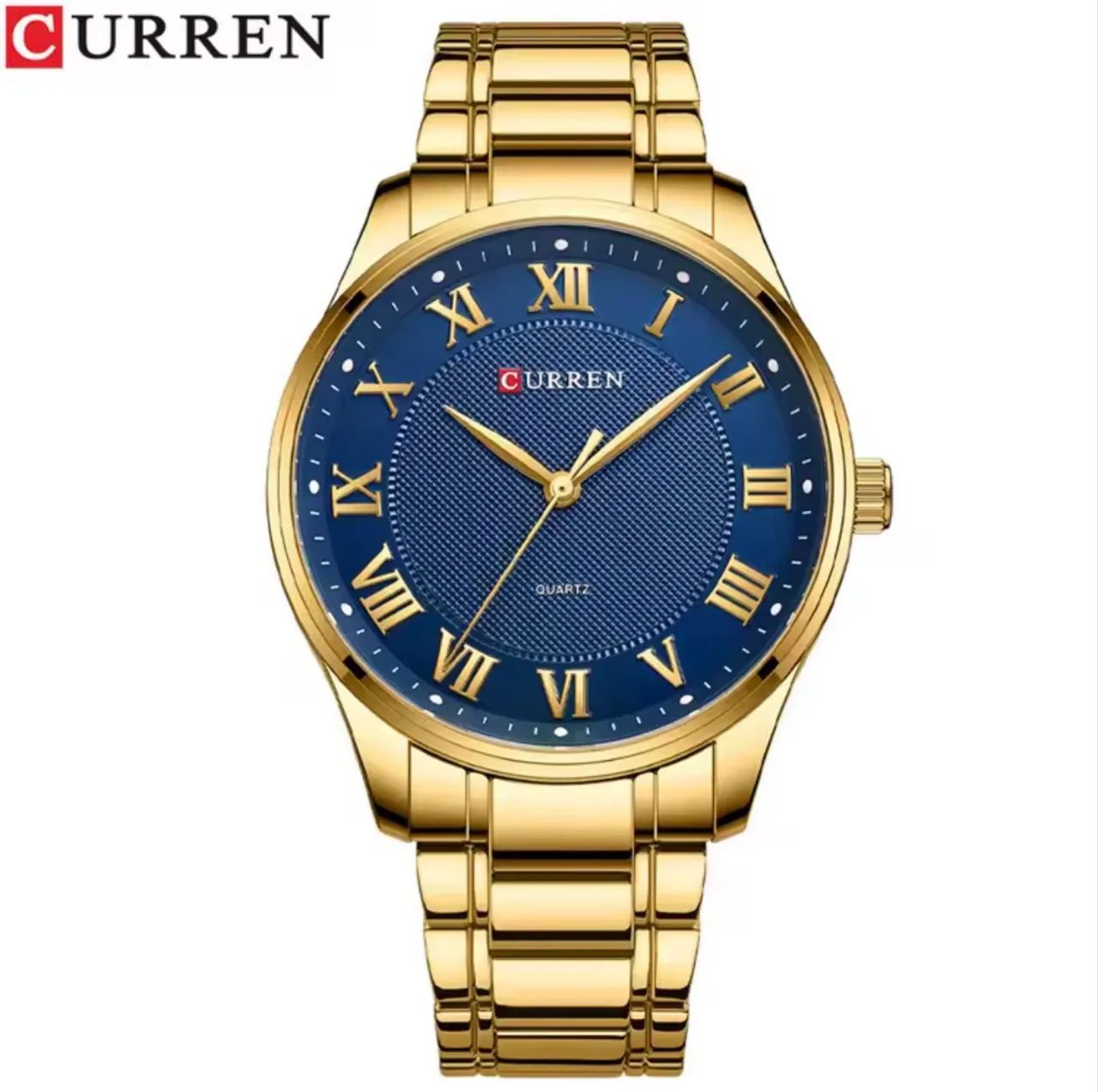 Relógio Masculino CURREN 8409 com Pulseira em Aço Inoxidável