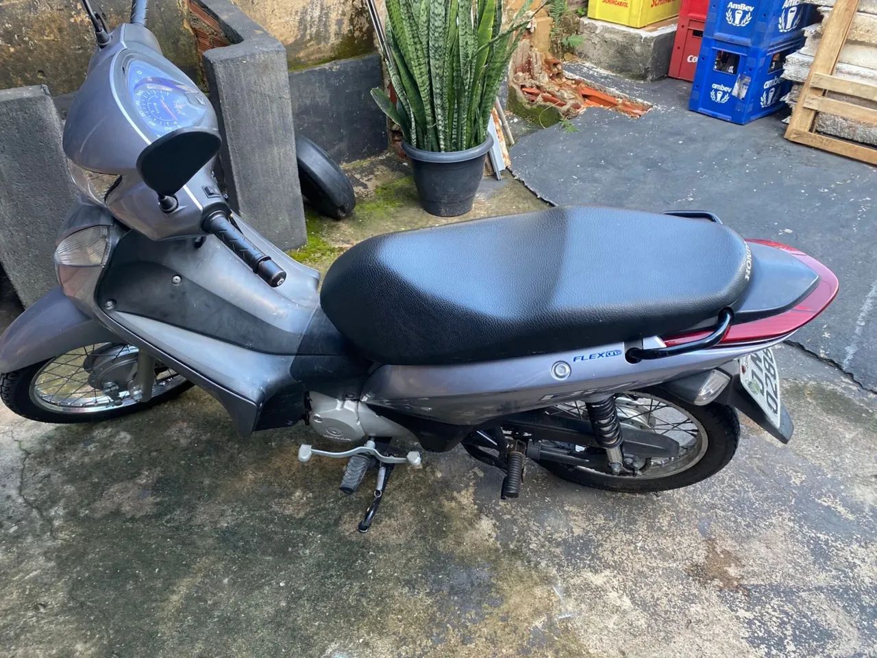 Honda Biz 125 ES flex 2014/15 partida elétrica e pedal
