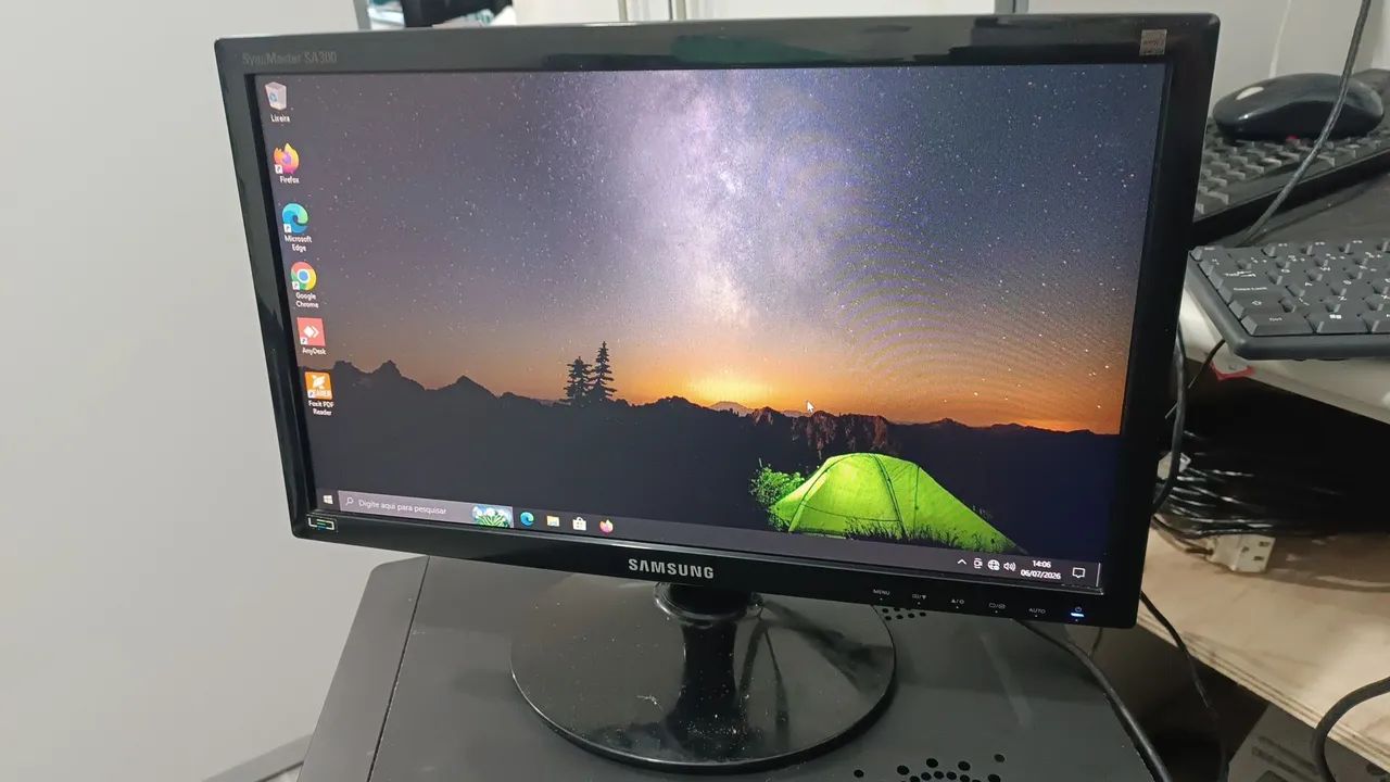 PC completo core i3 8gb memoria Windows 10 com wifi