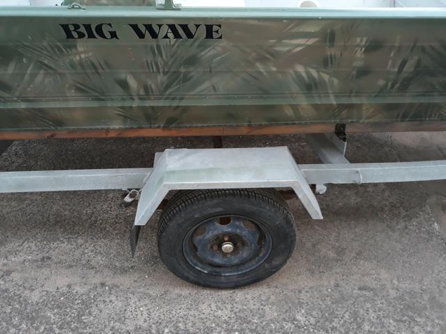 Barco lancha maresias wave 19pes - Foto 9