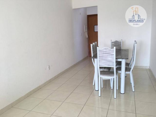 Apartamento com 2 dormitórios à venda, 76 m² por r$ 270.000 - campo da aviação - praia gra - Foto 3