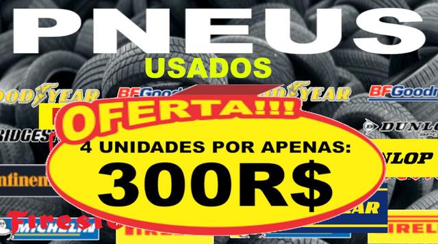 Pneus usados| Diversas marcas e modelos| Confira sua medida no whats(41)99745-4988.