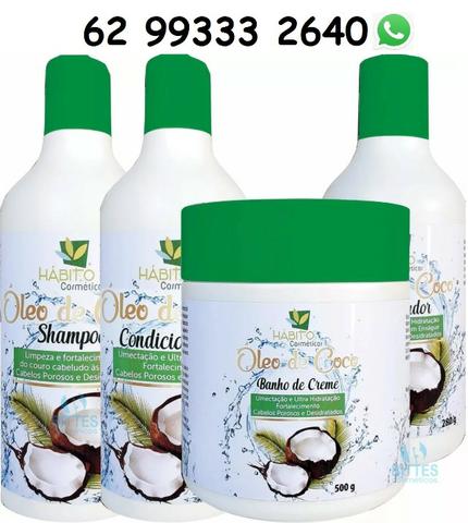 Para Cabelos Porosos e Desidratados Hábito Cosméticos