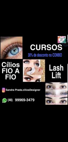 Curso de EXTENSÃO de CÍLIOS e/ou LASH LIFT