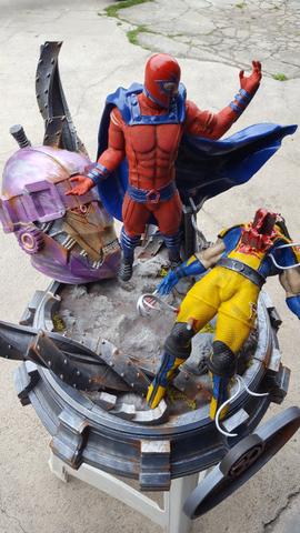 Diorama magneto vs Wolverine - Foto 4