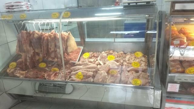 Expositor de carnes