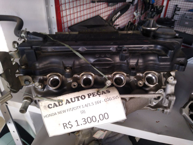 Cabeçote Honda Fit - City - 1.5/16v - 2014/19 - Original - completo