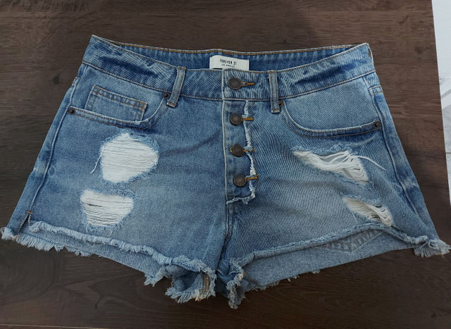 shorts jeans forever 21