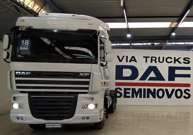 DAF DAF XF 105 510 6X4 XF 105 FTT 510 6X4  DIESEL  E5  2018/2018 VIA TRUCKS | UNIDADE CON